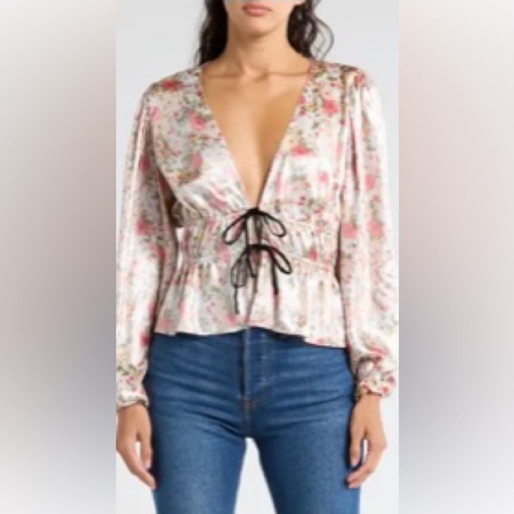 WAYF Floral Women's Top - Multicolor